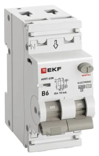 фото Автомат дифференциальный EKF D63N26E6B10 в Казани