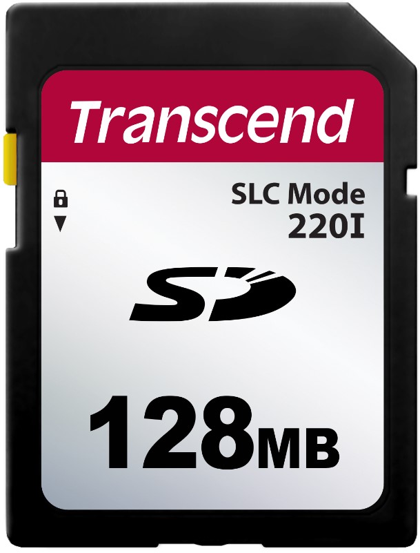 

Промышленная карта памяти SDHC 128MB Transcend TS128MSDC220I 220I, 22/20MB/s, 63TBW, TS128MSDC220I