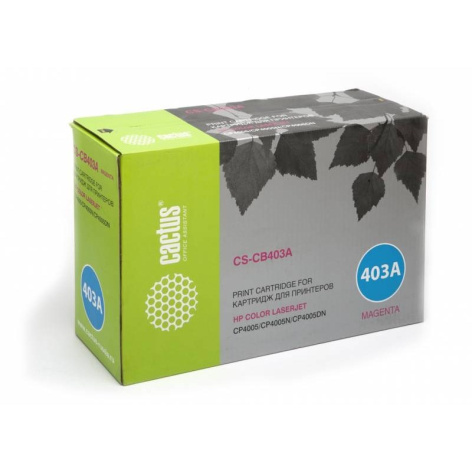 фото Картридж пурпурный Cactus CS-CB403AR в Красноярске