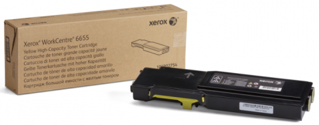 

Картридж Xerox 106R02754 Тонер-картридж желтый (7K) WC 6655, 106R02754
