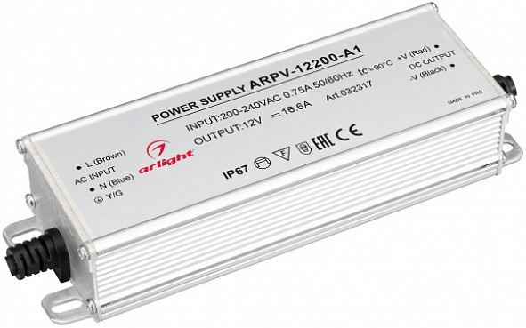 фото Блок питания  Arlight ARPV-12200-A1 в Челябинске