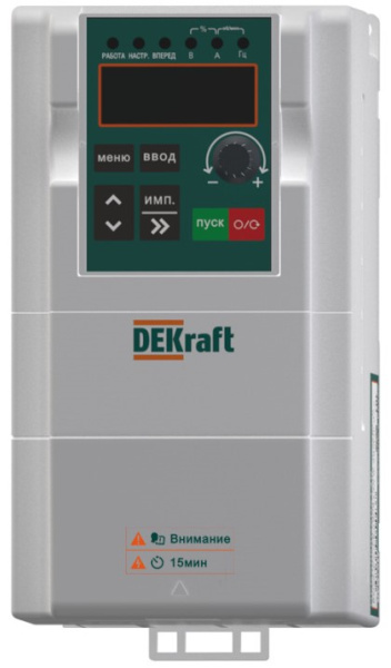 Изображение товара Преобразователь частоты DEKraft DEKV060G1R5T4B