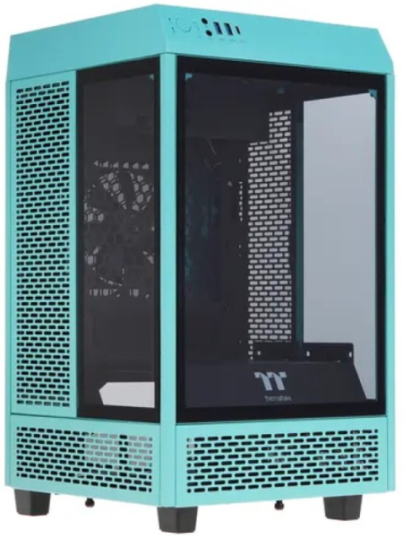 фото Корпус mini-ITX Thermaltake The Tower 100 Turquoise в Омске