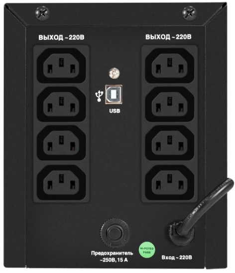 фото Источник бесперебойного питания  Exegate Power NB-2200.LED.AVR.8C13.USB в Воронеже