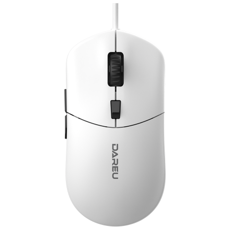 

Мышь Dareu LM121 White белая, DPI 800/1600/2400/6400, RGB, 1,8м, LM121 White