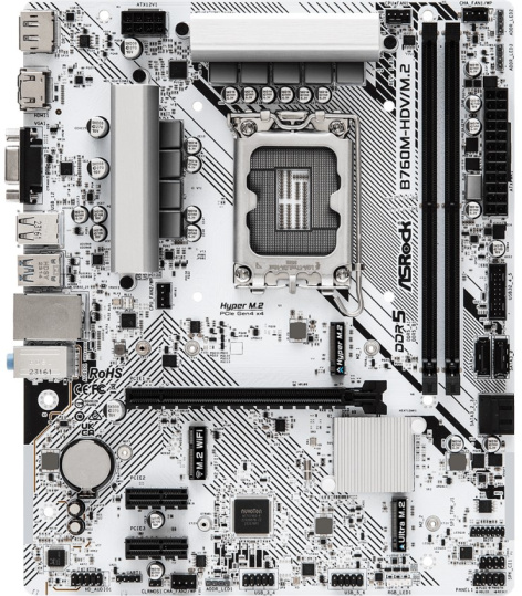 фото Материнская плата mATX ASRock B760M-HDV/M.2 в Уфе