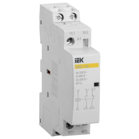 Изображение товара Контактор IEK MKK11-20-11 для автоматизации нагрузки 20 А