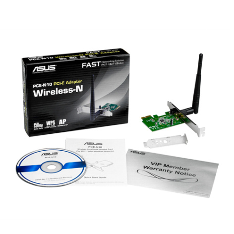 фото Сетевой адаптер  ASUS PCE-N10