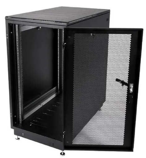 фото Шкаф напольный 19", 24U ЦМО ШТК-М-24.6.10-44АА-9005 в Екатеринбурге