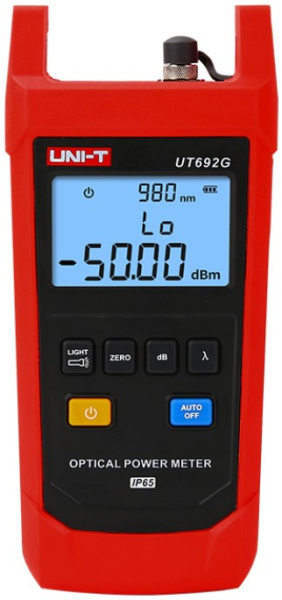 Изображение товара Измеритель мощности оптоволоконных линий UNI-T UT692G профессиональный