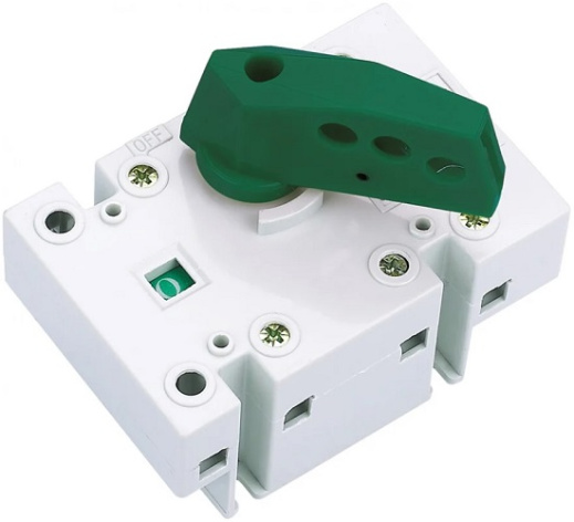 Изображение товара Выключатель-разъединитель DEKraft 40001DEK с двойным контактом 3 полюса 63 А