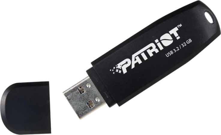 

Накопитель USB 3.2 32GB Patriot Memory Xporter Core PSF32GXRB3U Type-A black, Xporter Core