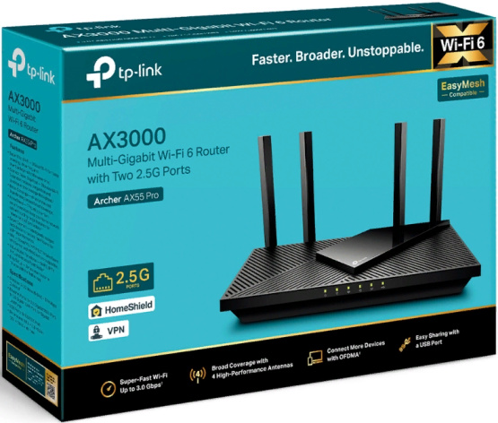 фото Роутер  TP-LINK Archer AX55 Pro в Екатеринбурге