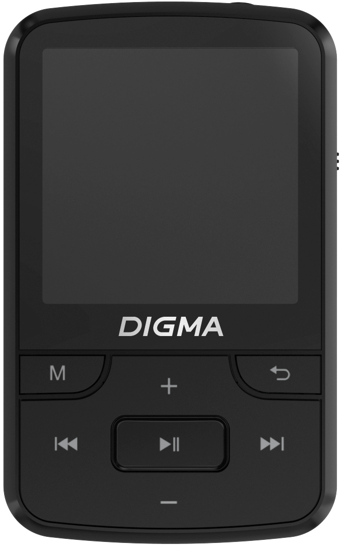 

Плеер Digma Z5B Hi-Fi Flash/16GB/1.54"/FM/microSD/microSDHC/clip/BT/черный, Z5B