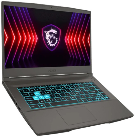 фото Ноутбук  MSI Thin 15 B12UC-3255XRU в Красноярске 15.6 ", Core i5, 16 Гб RAM, 1 Тб SSD, GeForce RTX 3050, Серый космос