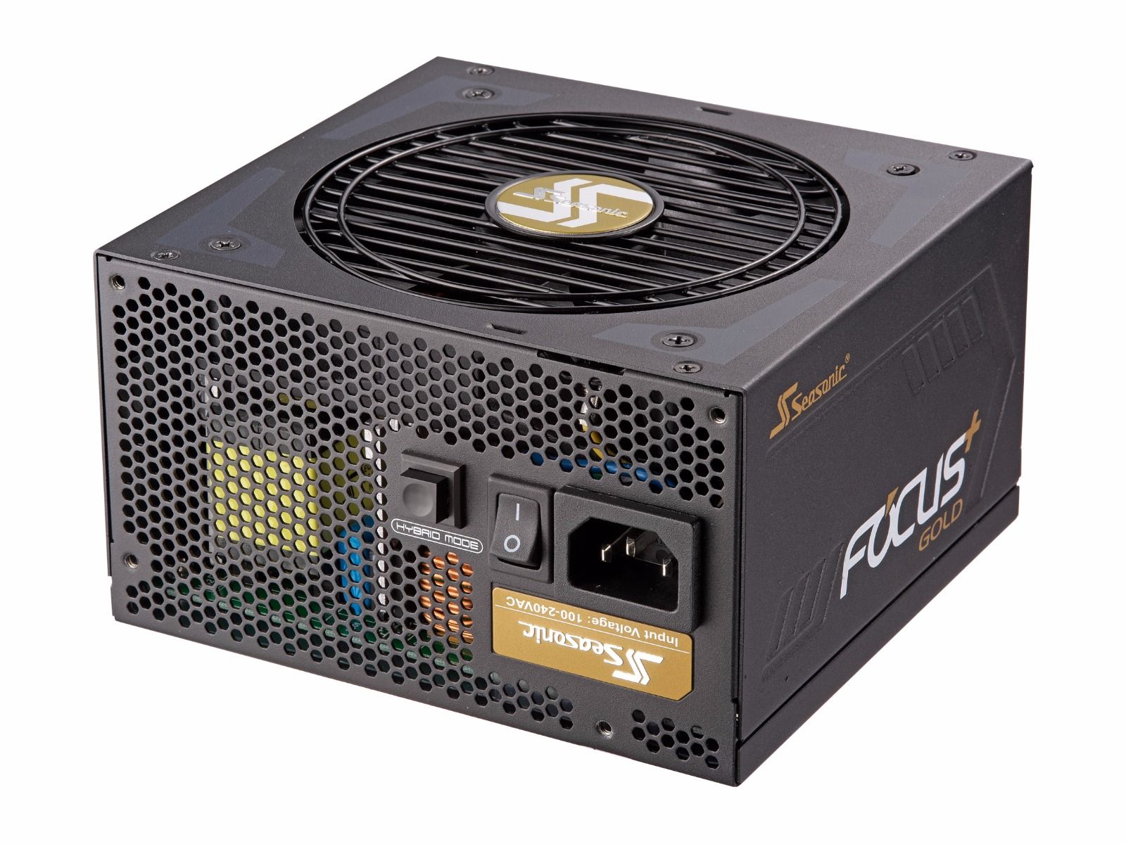 

Блок питания ATX SeaSonic Focus Plus (SSR-750FX) 750W 80Plus Gold, полностью модульный, RET, Focus Plus (SSR-750FX)