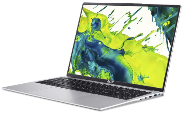фото Ноутбук  Acer Aspire Lite AL16-54P-586N в Перми 16 ", Core i5, 16 Гб RAM, 512 Гб SSD, UHD Graphics, Серебристый