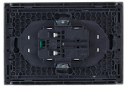 фото Розетка двухместная с заземлением  IEK FP-R24-16-1-K46