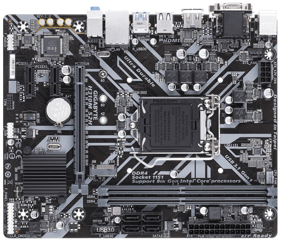 фото Материнская плата mATX GIGABYTE H310M S2H