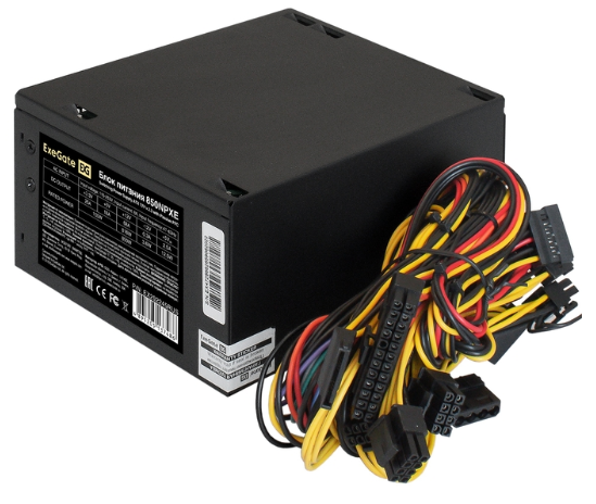 

Блок питания ATX Exegate 850NPXE EX292245RUS 850W, 120mm fan, black, 850NPXE