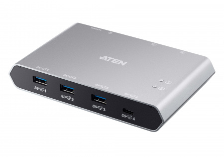 

Коммутатор Aten US3342-AT 2-портовый коммутатор для совместного использования устройств с портом USB-C Gen 2 и функцией сквозной передачи питания, US3342-AT