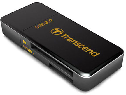 

Карт-ридер внешний Transcend TS-RDF5K USB 3.0 Black, TS-RDF5K