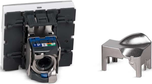 фото Модуль Keystone RJ45 FTP Cabeus KJ-RJ45-Cat.6-SH-180T-FP-L-45 в Санкт-Петербургe
