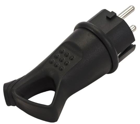 фото Каучуковая вилка  Filum FL-PLUG-P-EU-IP44-BK в Красноярске