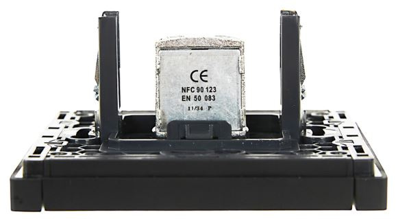 фото Розетка телевизионная проходная  IEK FP-A10-P-K02 в Омске
