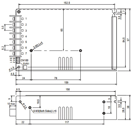 

Преобразователь AC-DC сетевой Mean Well HRPG-150-48 18Вт, вход 90...264B AC 47...63 Гц, 135...370B DC, выход 9B/2A, изоляция 4242B AC, 79x54x33мм, 0.., HRPG-150-48