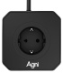 фото Сетевой фильтр  AGNI TP-VE5U5E-C-2m-black в Санкт-Петербургe