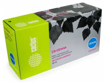 Изображение товара Картридж Cactus CS-CE343A для HP Color LaserJet M775 цветной