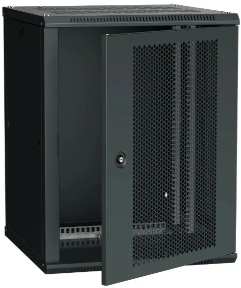 

Шкаф настенный 19", 12U ITK LWR5-12U66-PF LINEA W 600x600 мм дверь перфорированная, RAL9005, LWR5-12U66-PF