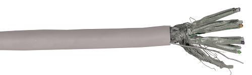 

Кабель витая пара S/FTP 6a кат. 4 пары ITK LC1-C6A04-621 23AWG solid, LSZH, 305м, серый, LC1-C6A04-621