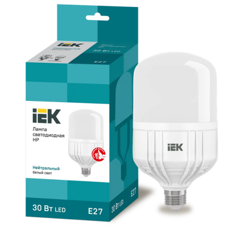 фото Лампа светодиодная IEK LLE-HP-30-230-40-E27 в Омске