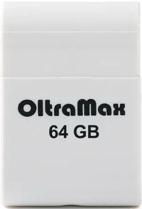 

Накопитель USB 2.0 64GB OltraMax OM-64GB-70-White 70 белый, OM-64GB-70-White