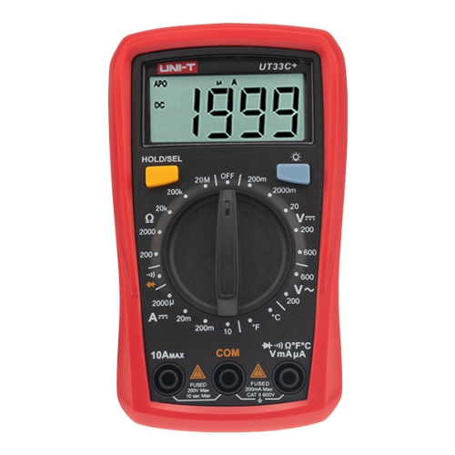 

Мультиметр Rexant 13-0057 портативный UNI-T UT33C+, 13-0057