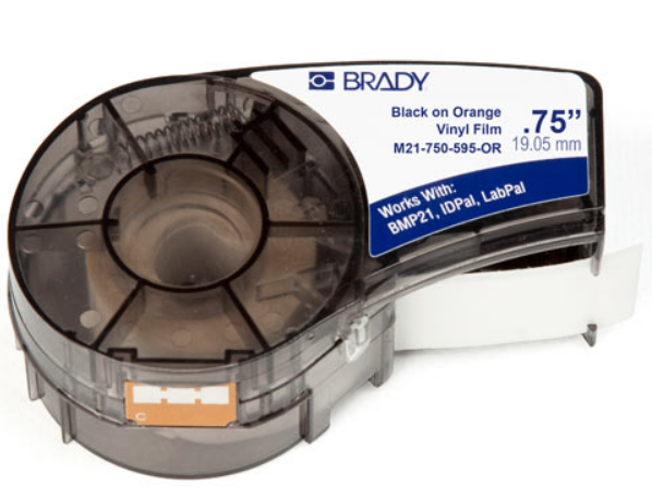 

Лента красящая Brady M21-750-595-OR brd142804 19.05mm/6.4m винил, черный на оранжевом, M21-750-595-OR