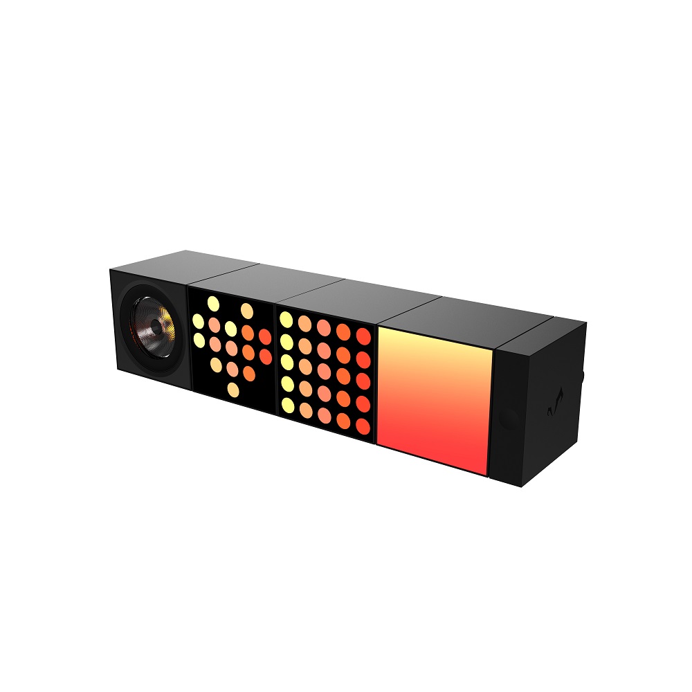 

Светильник настольный Yeelight YLFWD-0008 ARGB Cube-Desktop Atmosphere Light-Color Light-Spotlight Basic Package - WiFi (с блоком питания), YLFWD-0008