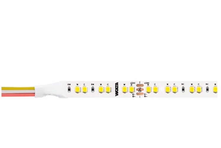 

Лента светодиодная WOLTA WLS2835-14W/CCT/24S140-01 SMD2835 14Вт CCT 3000K-6500К 24В IP65 140 led/m, WLS2835-14W/CCT/24S140-01