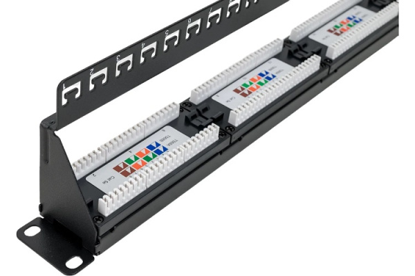 фото Патч-панель  NikoMax NMC-RP24UD2-ES-1U-BK в Волгограде