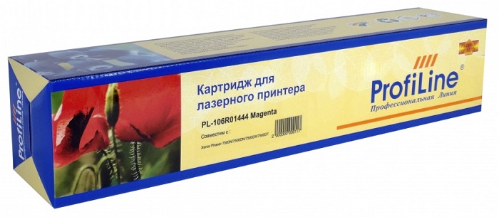 

Картридж ProfiLine PL_106R01444_M для принтеров Xerox Phaser 7500/7500DN/7500DT/7500DX/7500N Magenta 17800 копий, PL_106R01444_M