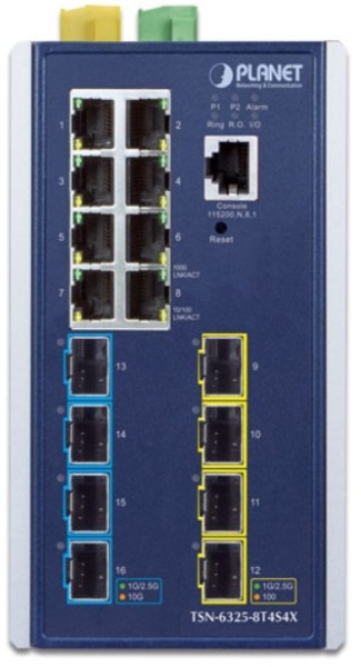 фото Коммутатор управляемый Planet TSN-6325-8T4S4X в Уфе