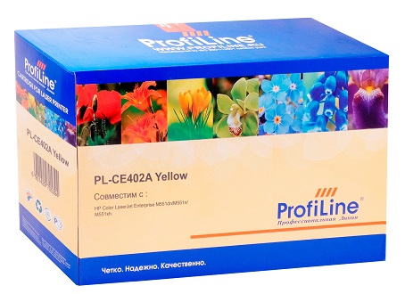 

Картридж ProfiLine PL-CE402A для принтеров HP Color LaserJet Enterprise M551dn/M551n/M551xh Yellow 6000 копий ProfiLine, PL-CE402A
