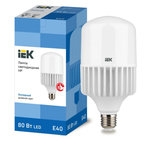 фото Лампа светодиодная IEK LLE-HP-80-230-65-E40 в Уфе