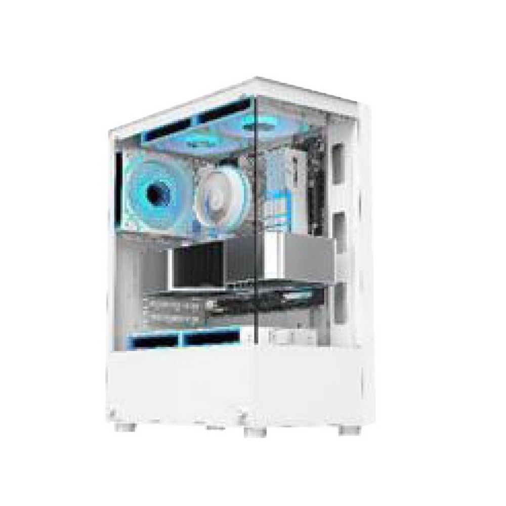 

Корпус ATX ALSEYE Spider-W белый, без БП, пер. и бок. панели из закаленного стекла, USB 3.2, USB 2.0, audio (5 fans), Spider-W
