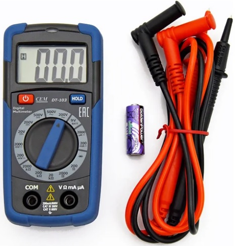 фото Мультиметр цифровой CEM DT-103 в Волгограде