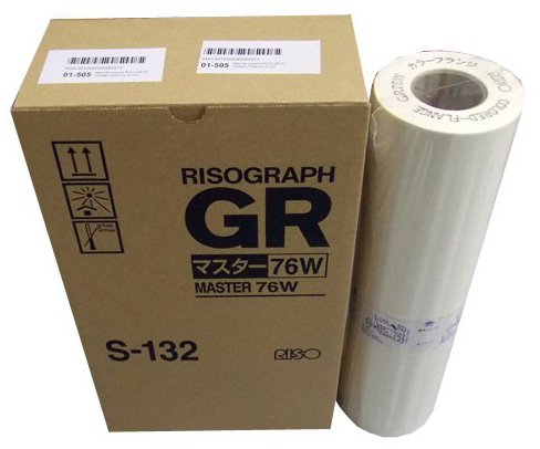 

Мастер-пленка Riso S-132 GR A3 / Type 76W (о) (КРАТНО ДВУМ ШТУКАМ, ЦЕНА УКАЗАНА ЗА 1 ШТУКУ), S-132