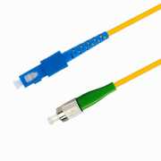 фото Патч-корд TELCORD ШОС-3.0-FC/A-SC/U-SM-1м-LSZH-YL
