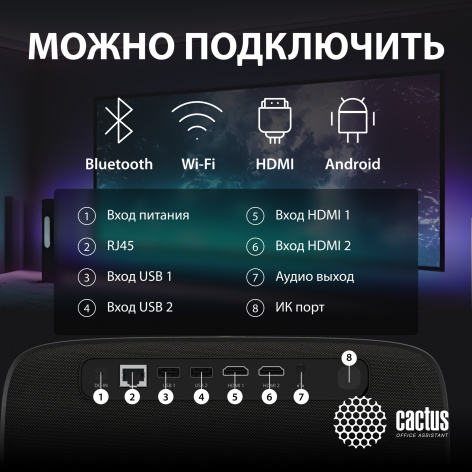 фото Проектор  Cactus CS-PRC.05B.WUXGA-A в Волгограде